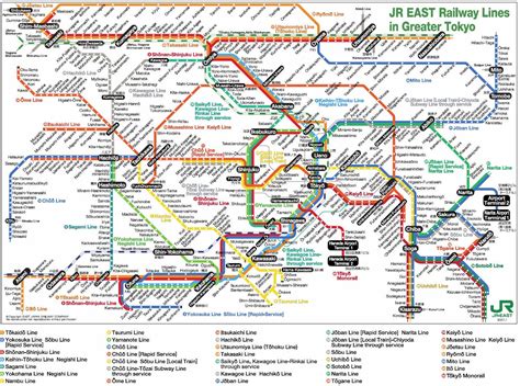 japan jr train map